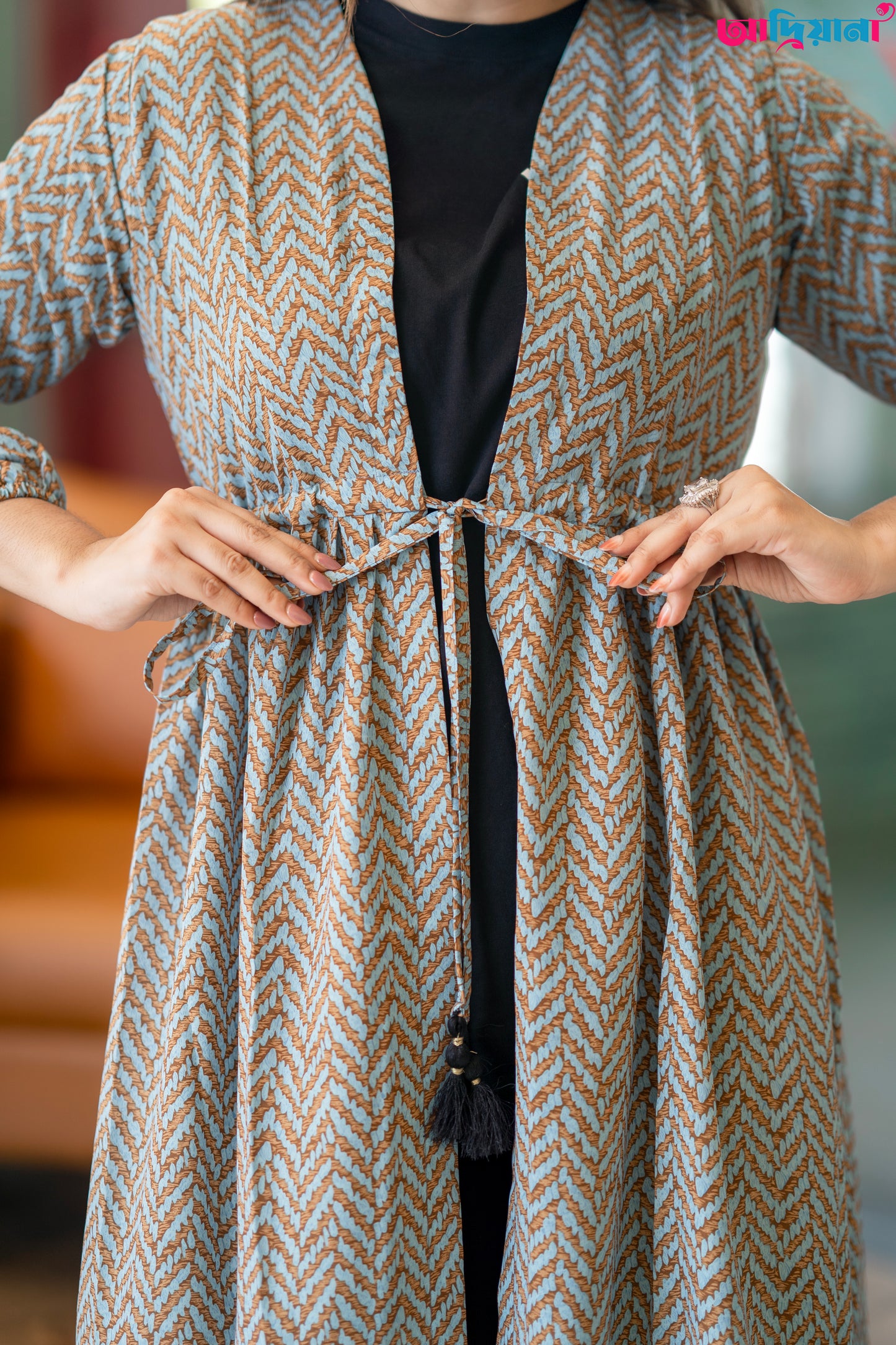 Comfortable Semi-long Shurag | Code: CS 27