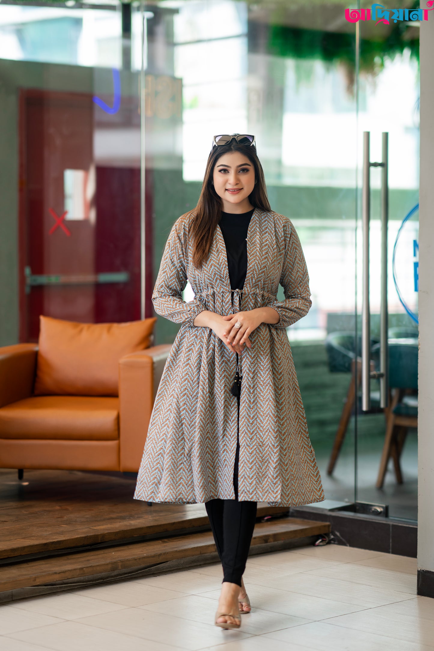 Comfortable Semi-long Shurag | Code: CS 27
