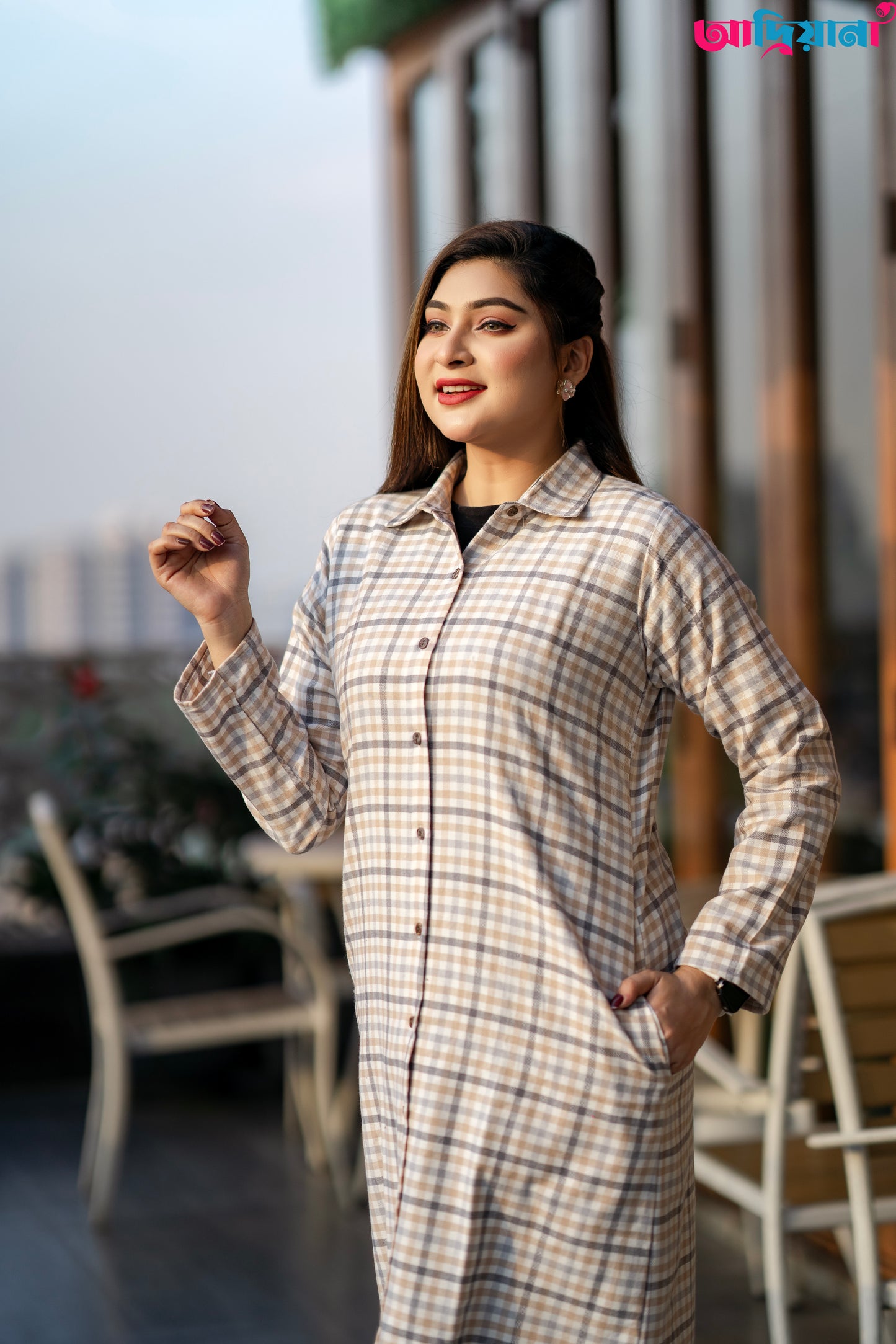 Comfortable winter long Shurag | Code: CS 34