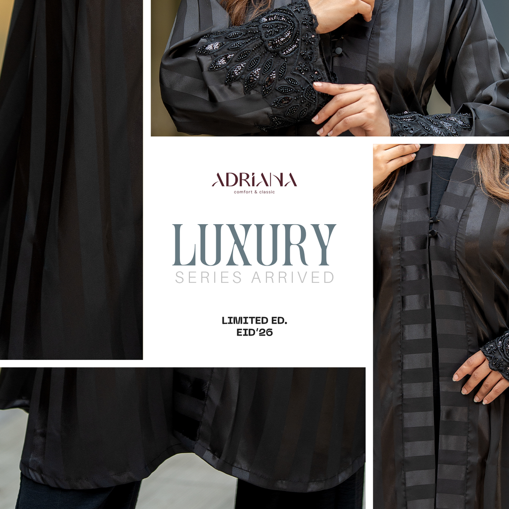 Luxury Silk shurg with Lace Cuff| LSC(Single) 02