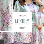 Luxury Pastel Mint Silk shrug Set  | LSC 07