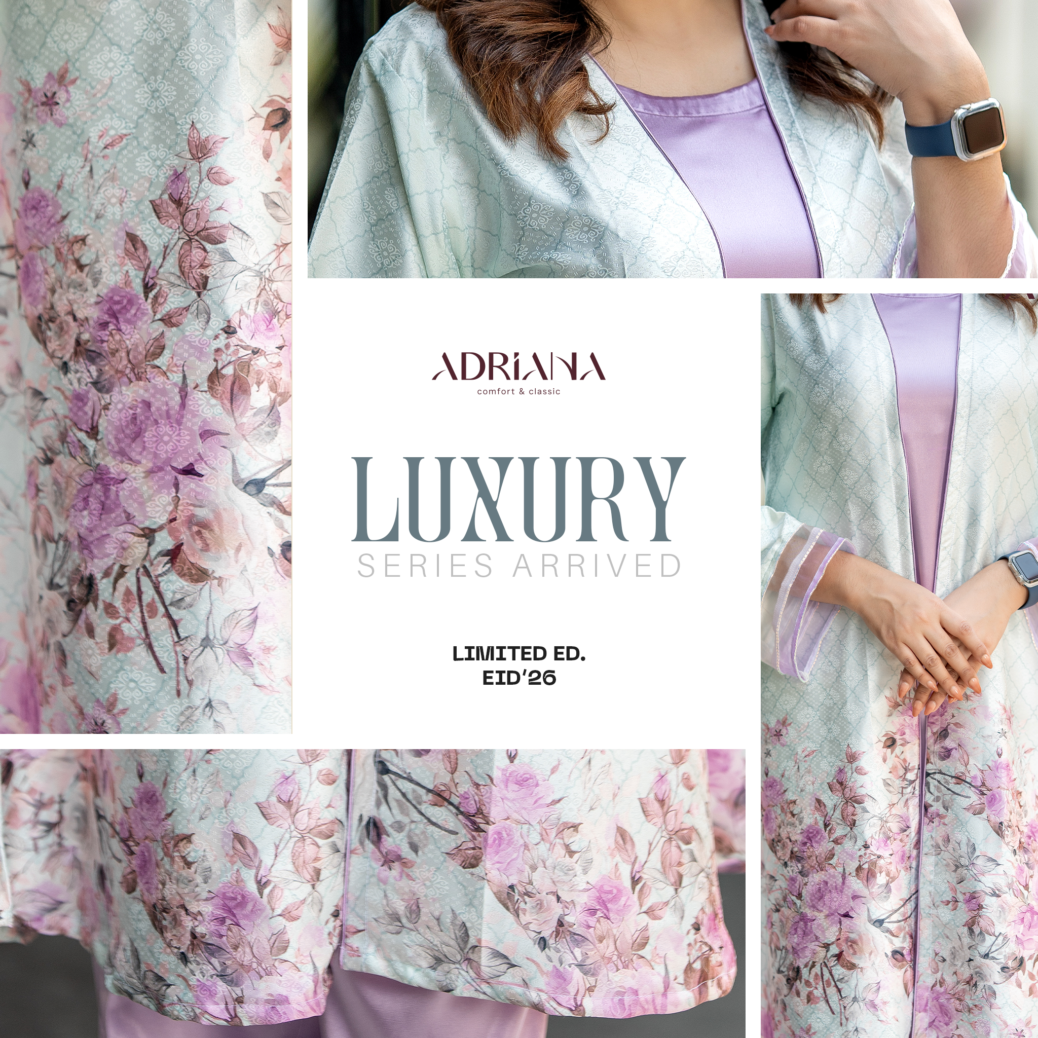 Luxury Pastel Mint Silk shrug Set  | LSC 07