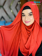 Cherry solid color Hijab | Code: CSH
