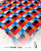 Comfortable multi-colour cotton Hijab :MCH