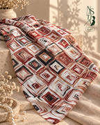 Comfortable Geometric print cotton Hijab : G
