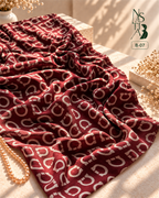 Comfortable Brand print cotton Hijab : B