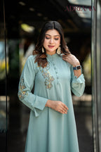 Luxe Flora Cut Embroidery Co-Ords Set | Code: CEOS 026