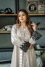 Luxury Silk co ords Set with Lace Cuff| LSC 03