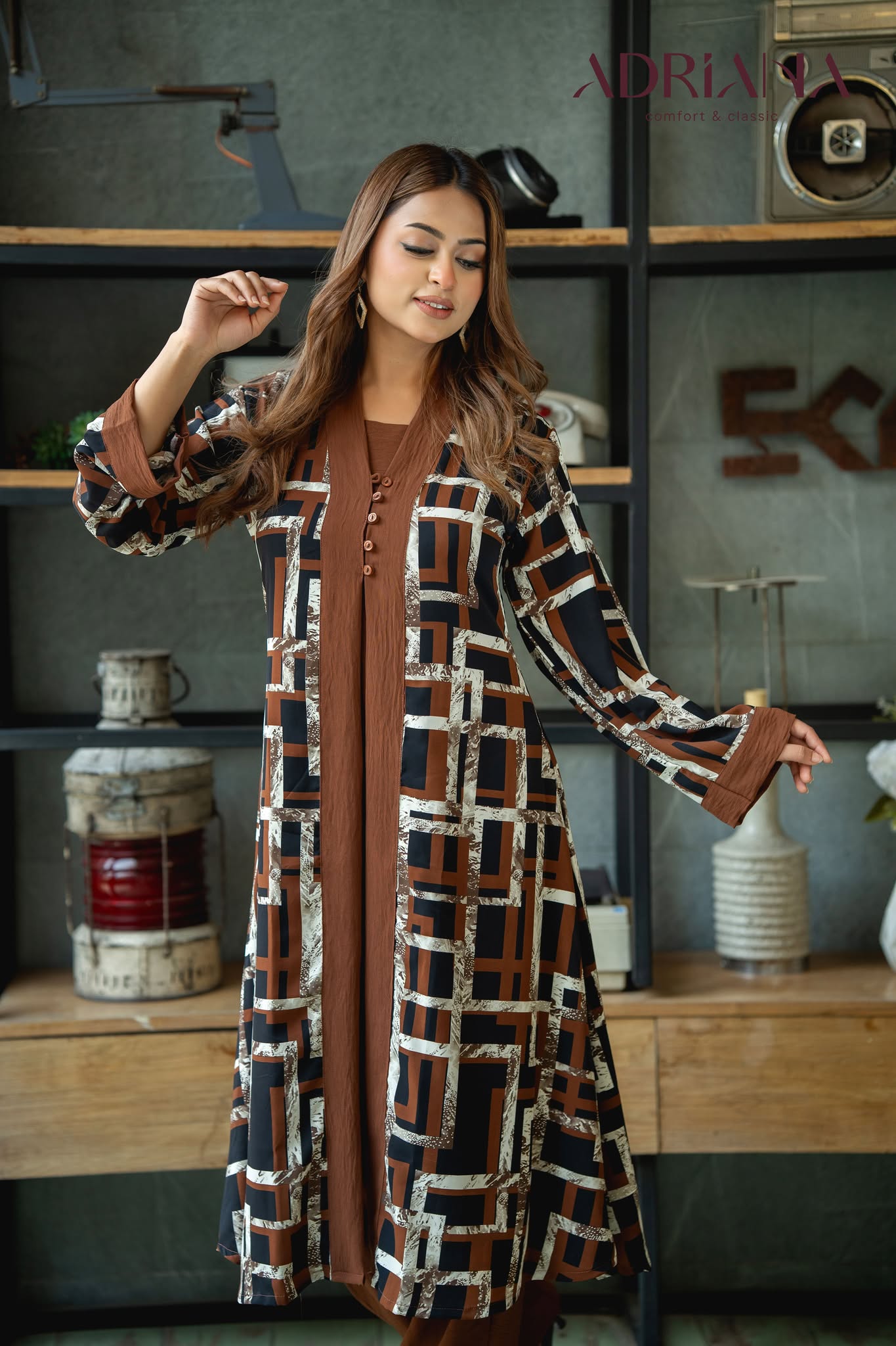 Comfortable Kimono Shurag full set | Code: CS 113