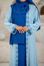 Luxury Embroidered Kimono Shrug Set | Code: CS 128
