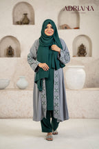 Luxury Embroidered Kimono Shrug Set | Code: CS 129