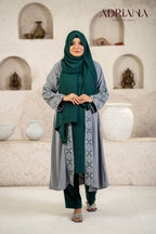 Luxury Embroidered Kimono Shrug Set | Code: CS 129