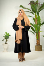 Comfortable Kimono Shurag (Single color- (black) | Code: CS 122