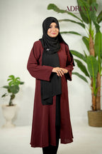 Comfortable Kimono Shurag (Single color- Burgundy) | Code: CS 125