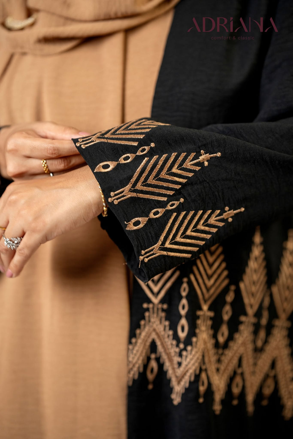 Luxury Embroidered Kimono Shrug Set | Code: CS 130