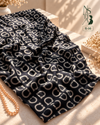 Comfortable Brand print cotton Hijab : B