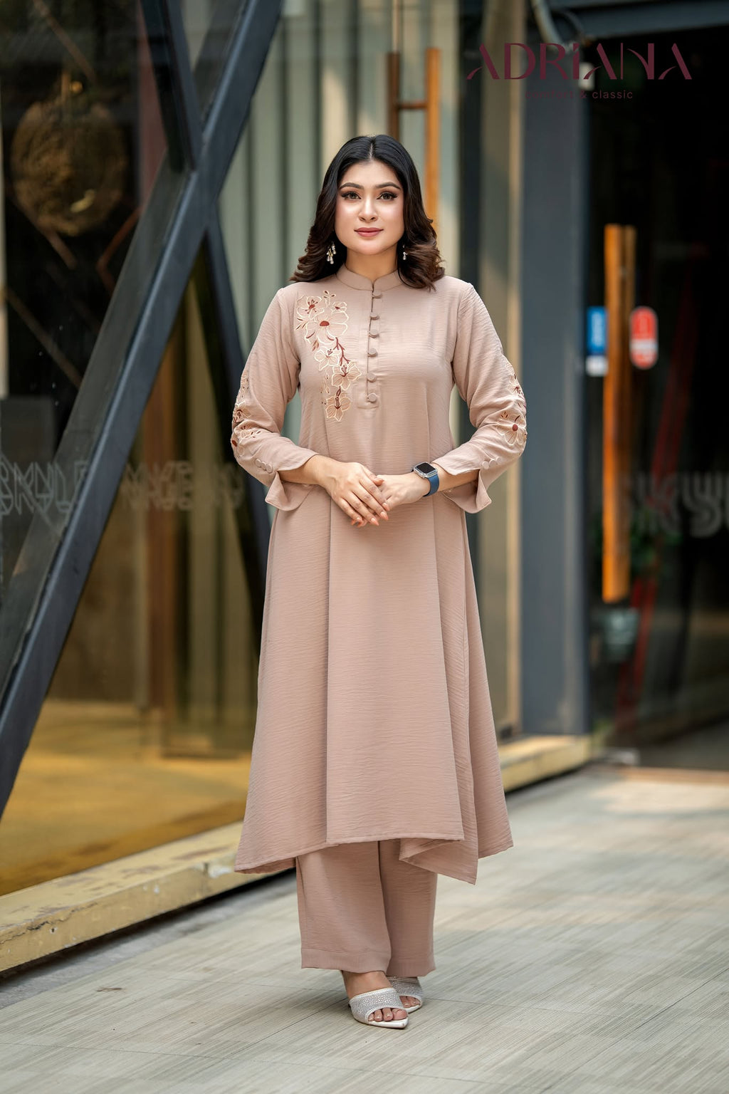 Premium Embroidery Co-Ords Set | Code: CEOS 032