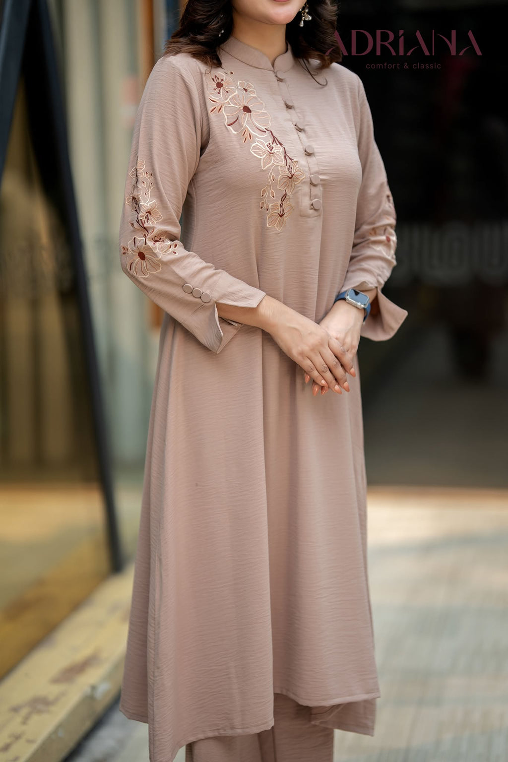 Premium Embroidery Co-Ords Set | Code: CEOS 032