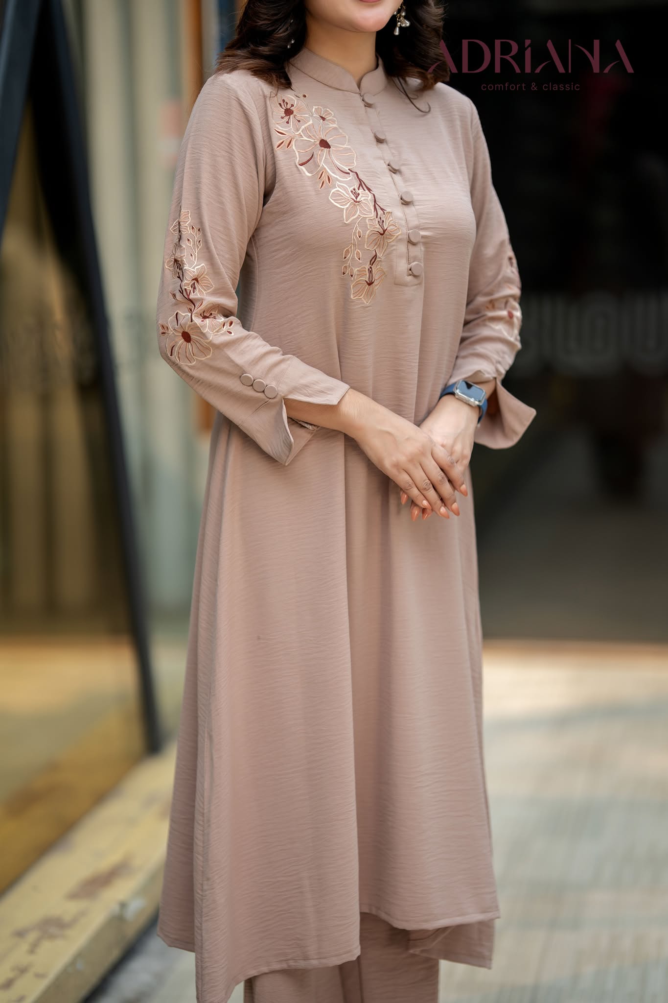 Premium Embroidery Co-Ords Set | Code: CEOS 032