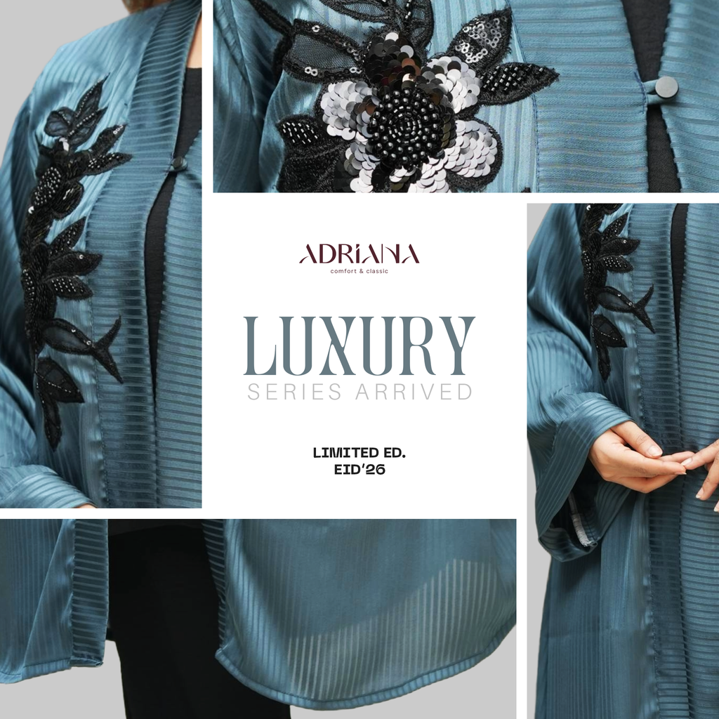 Luxury Teel color Silk shrug with Lace(Single) | LSC(single) 04