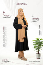 Comfortable Kimono Shurag (Single color- (black) | Code: CS 122