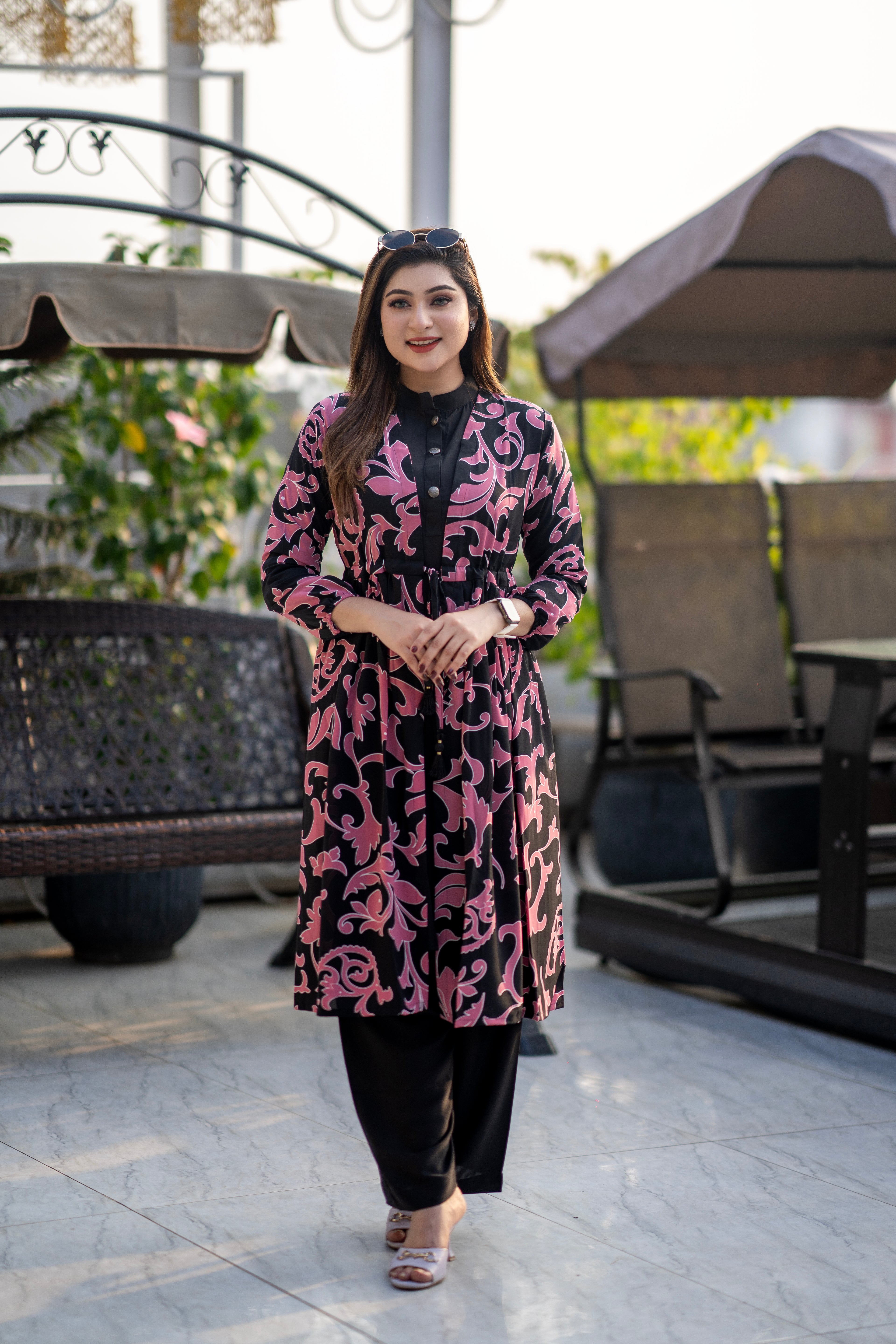 Comfortable  Semi-long Shurag | Code: CS 30