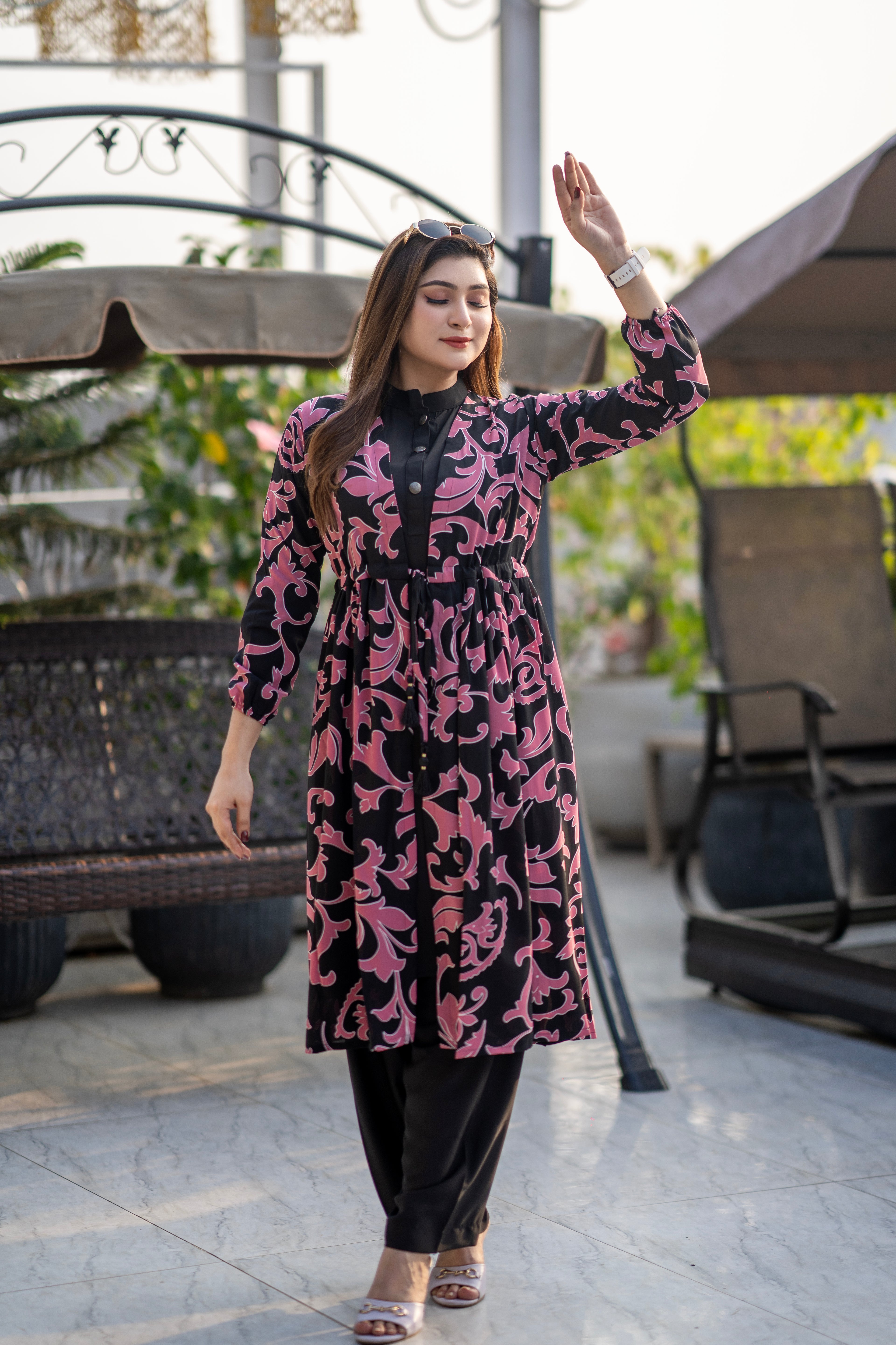 Comfortable  Semi-long Shurag | Code: CS 30