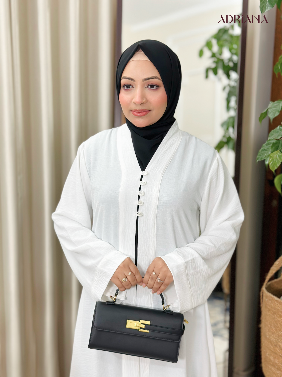 Comfortable Kimono Shurag (Single color- Off White) | Code: CS 153