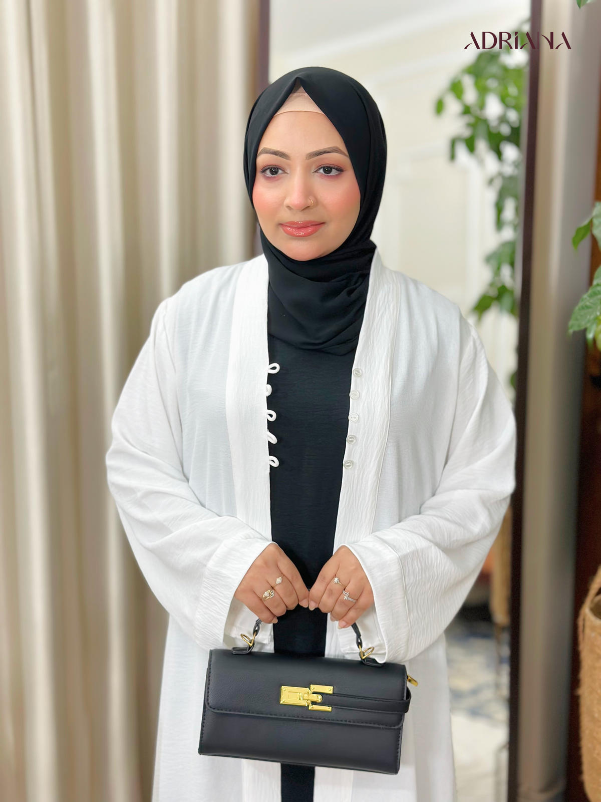 Comfortable Kimono Shurag (Single color- Off White) | Code: CS 153