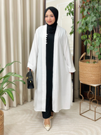 Comfortable Kimono Shurag (Single color- Off White) | Code: CS 153