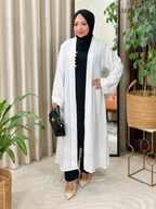 Comfortable Kimono Shurag (Single color- Off White) | Code: CS 153