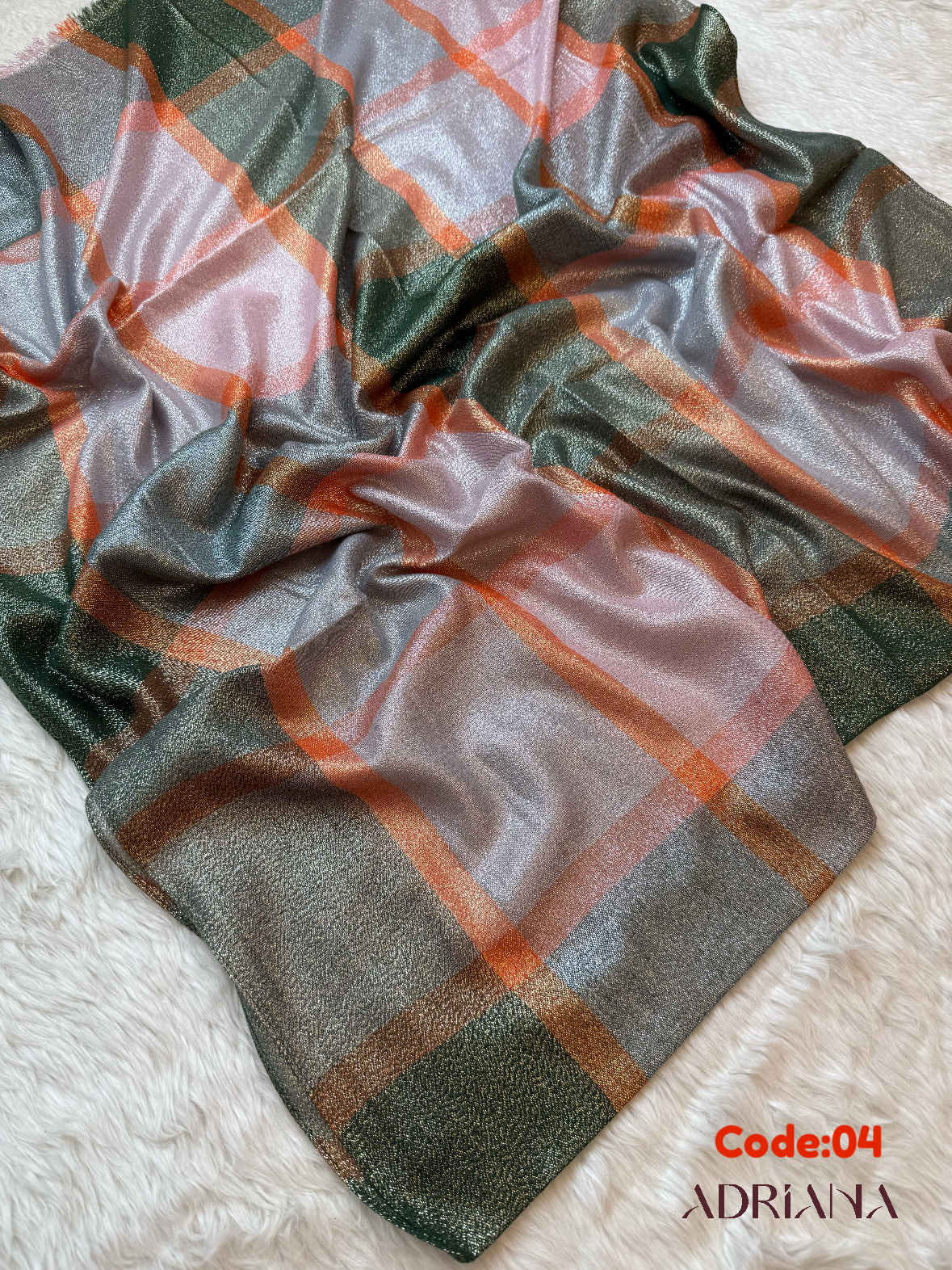 Sparkle multishade Shimmer Cotton Hijab | MSCH 01