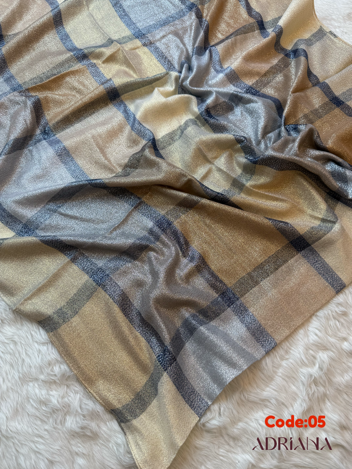 Sparkle multishade Shimmer Cotton Hijab | MSCH 01