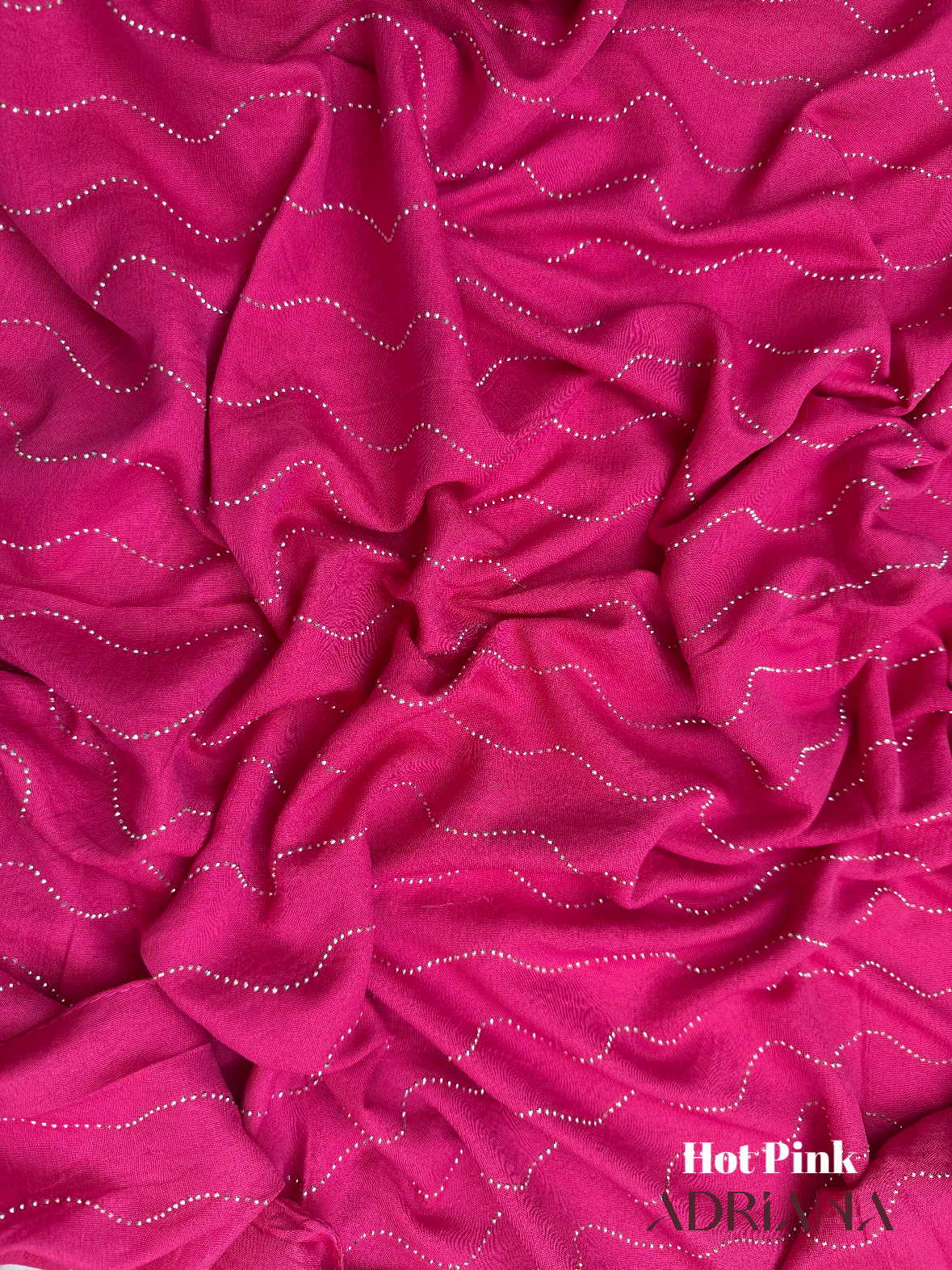 Premium Wave Stone Cotton Hijab | CWSH 01