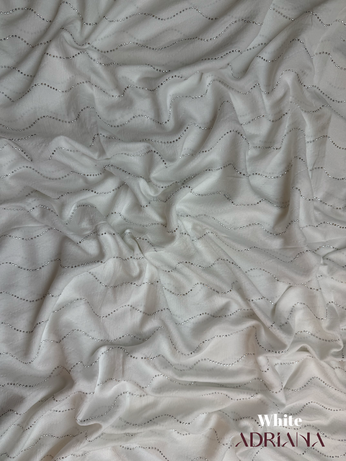 Premium Wave Stone Cotton Hijab | CWSH 01