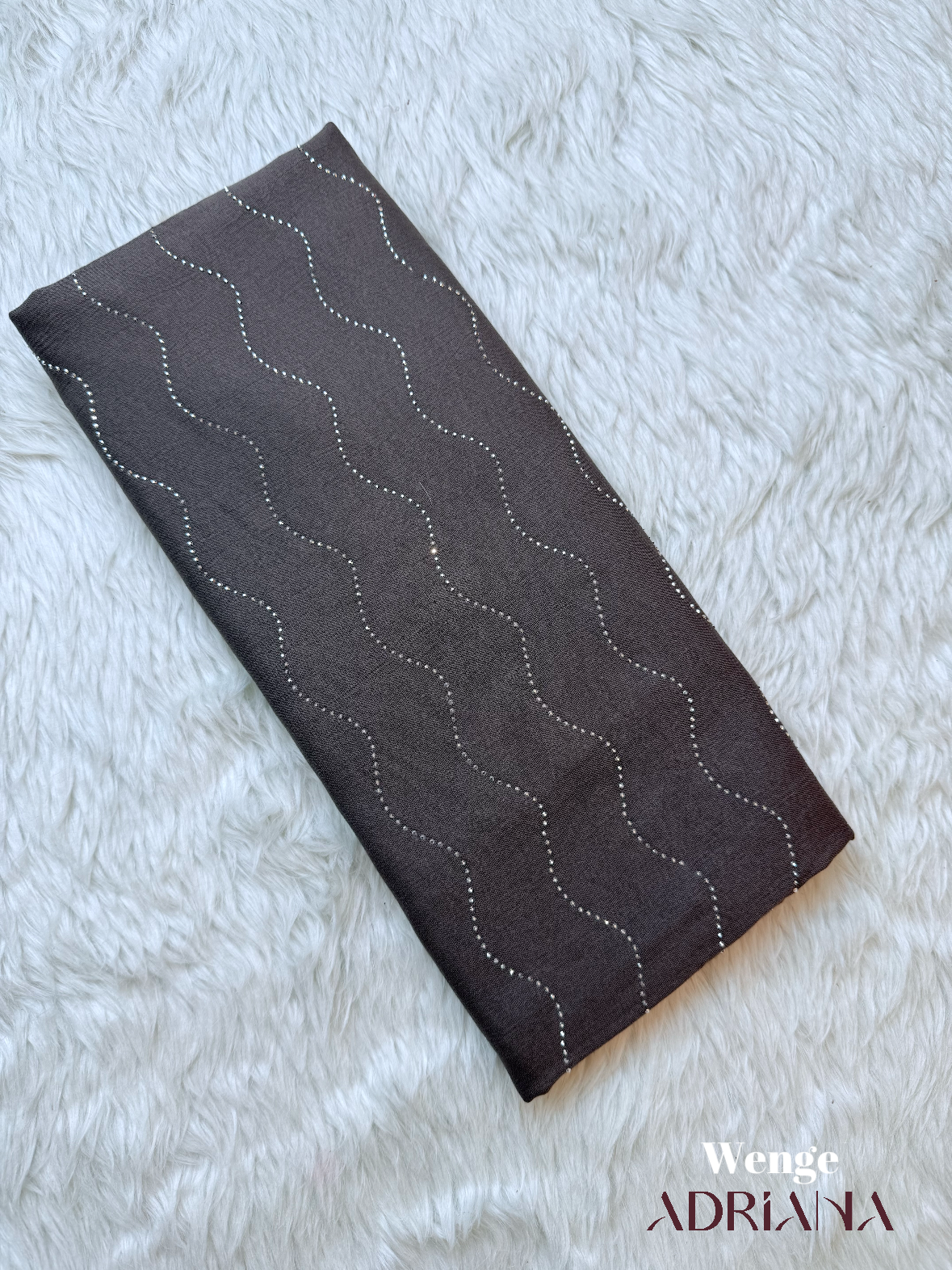 Premium Wave Stone Cotton Hijab | CWSH 01