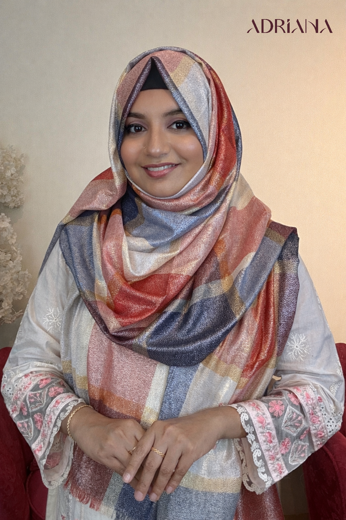 Sparkle multishade Shimmer Cotton Hijab | MSCH 01