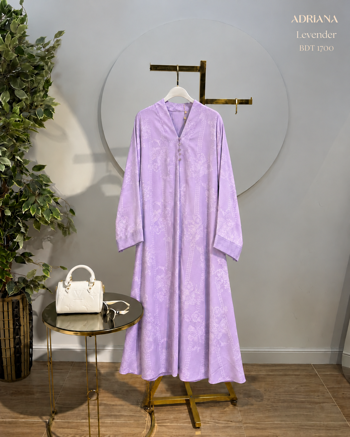 Arlina Jacquard Kimono Shrug  | Code: AS 156 (Levender)