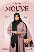 Comfortable Kimono Shurag (Single color- Mouve) | Code: CS 124