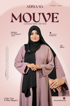 Comfortable Kimono Shurag (Single color- Mouve) | Code: CS 124