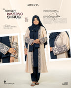 Luxury Embroidered Kimono Shrug Set | Code: CS 131