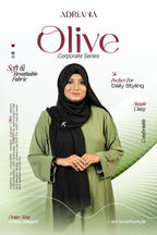 Comfortable Kimono Shurag  (Single color- Olive) | Code: CS 126