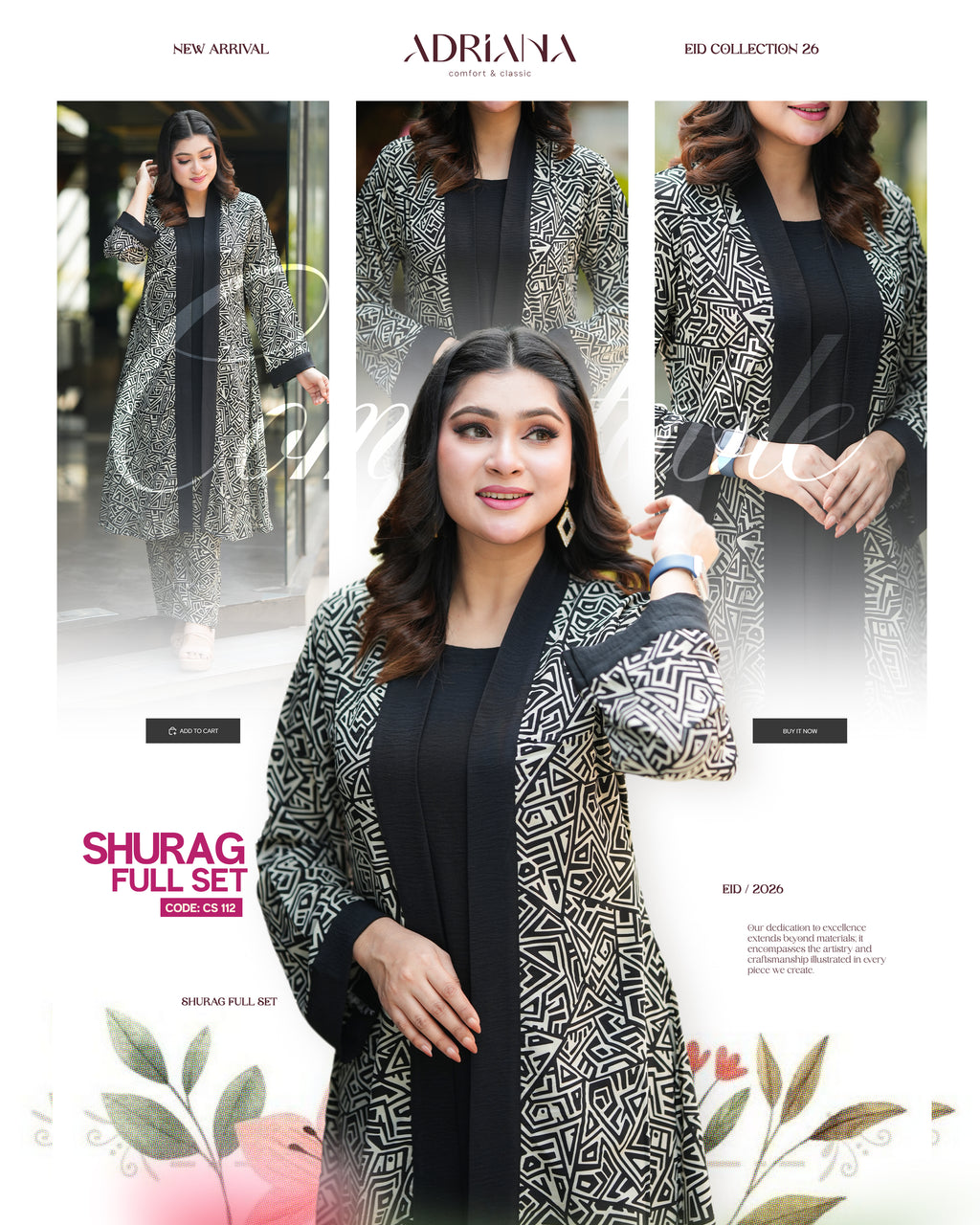 Comfortable Shurag full set | Code: CS 112