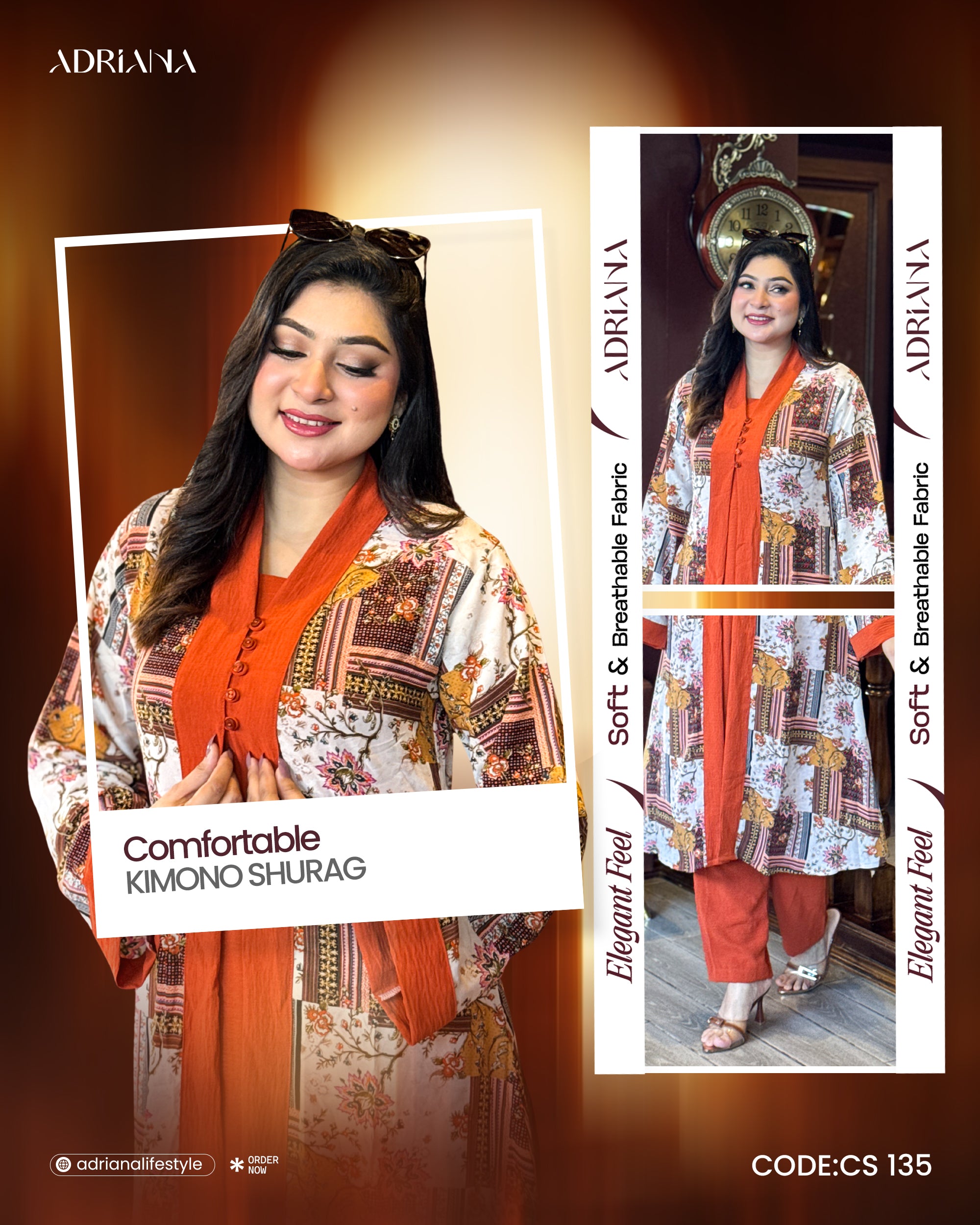 Comfortable Kimono Shurag | Code: CS 136