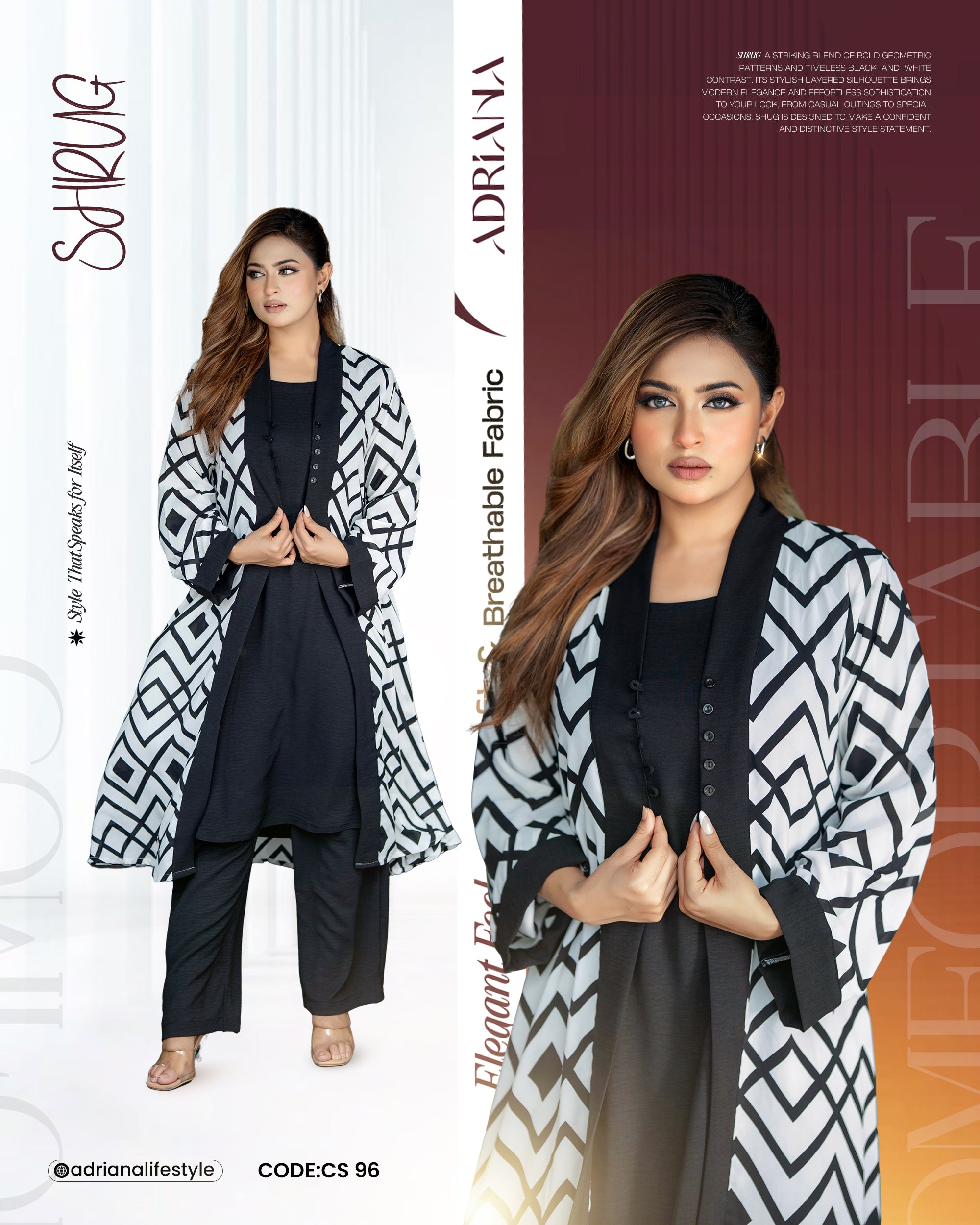 Comfortable Kimono Shurag | Code: CS 96