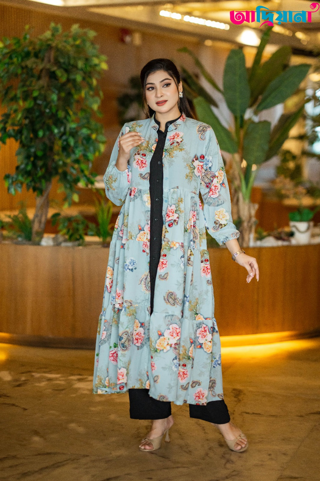 Comfortable Kurti Fusion Shurag | Code: CS 49