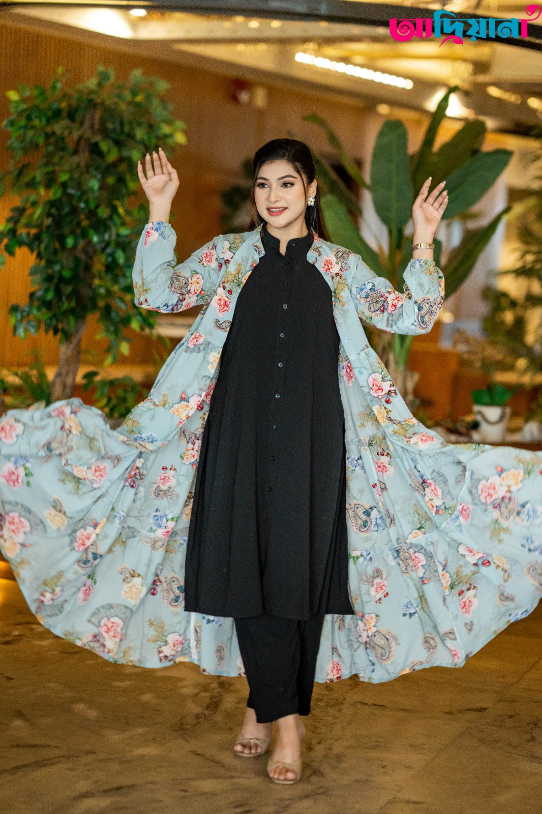 Comfortable Kurti Fusion Shurag | Code: CS 49