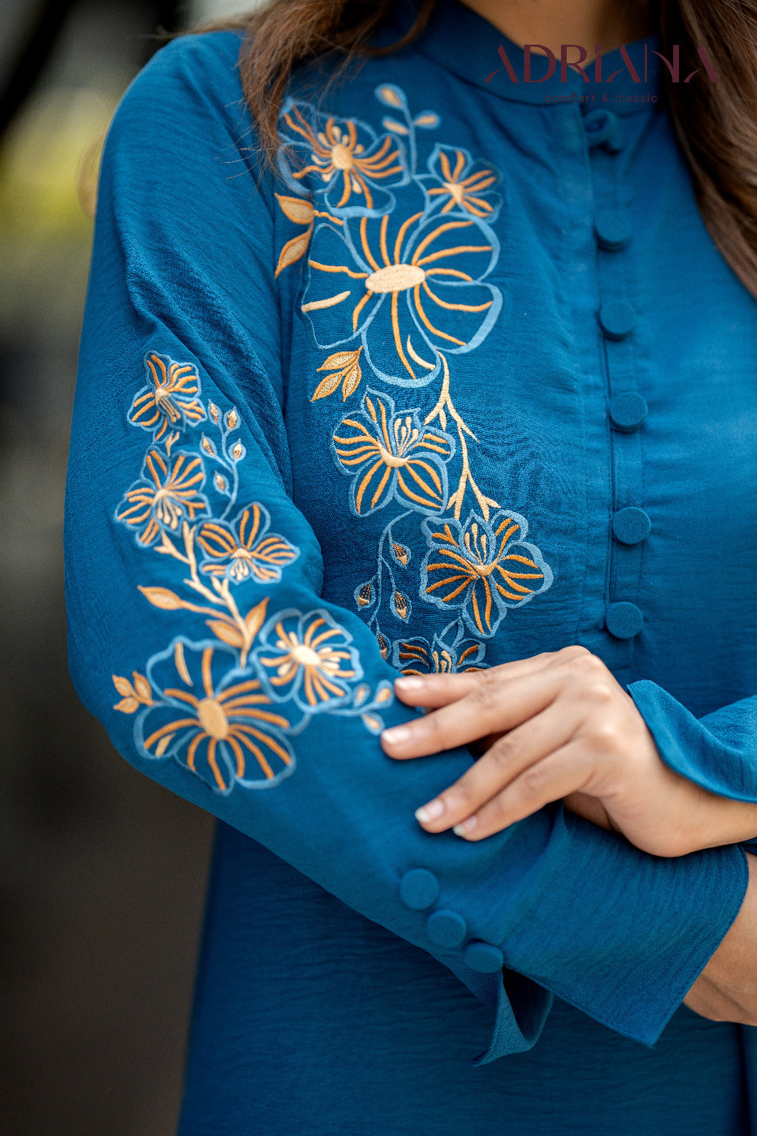 Comfortable Embroidery Co-Ords Set | Code: CEOS 030