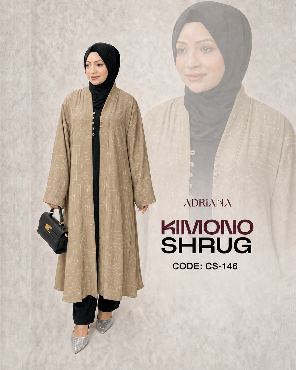 Comfortable Kimono Shurag  | Code: CS 146