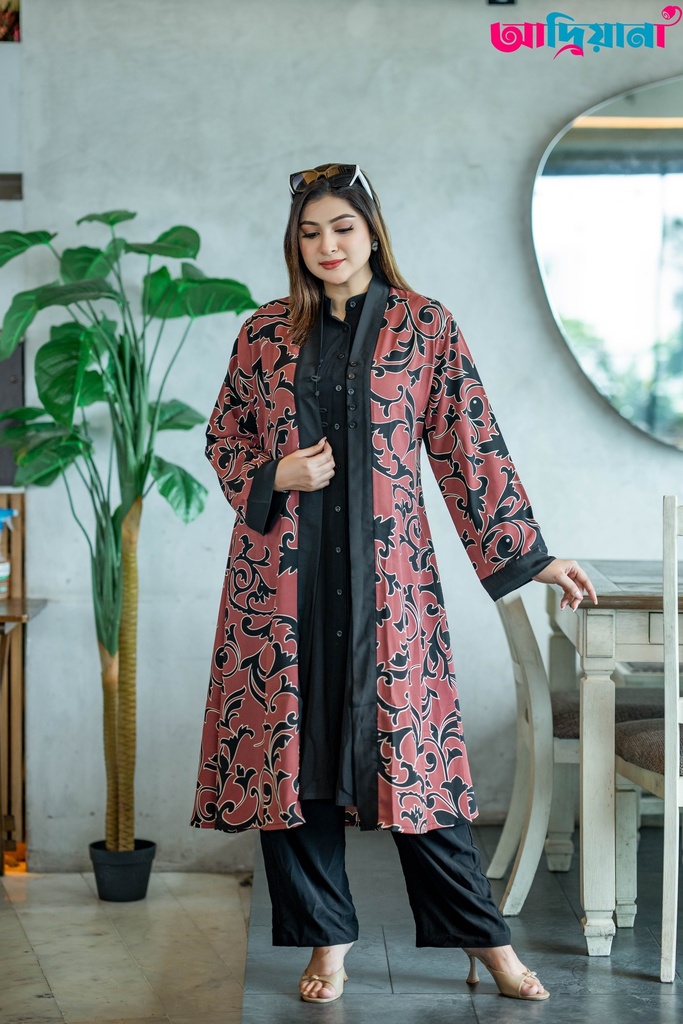 Comfortable  Semi-long Kimono Shurag | Code: CS 52